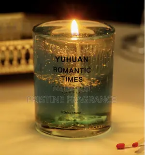 Lime Basil Aromatherapy Gel Candle