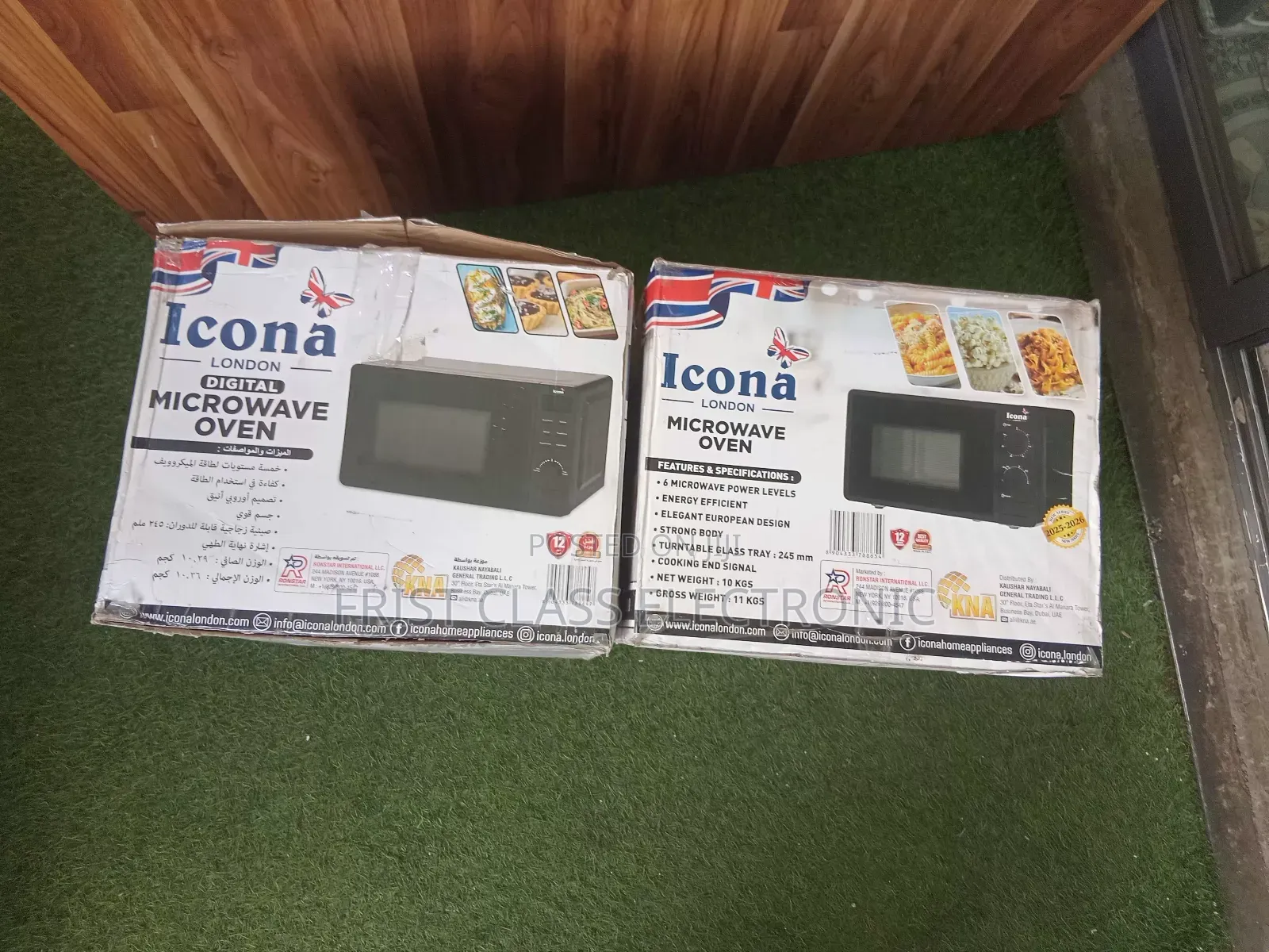 Icona Black Microwave, Microwave That Feels Premium Daily