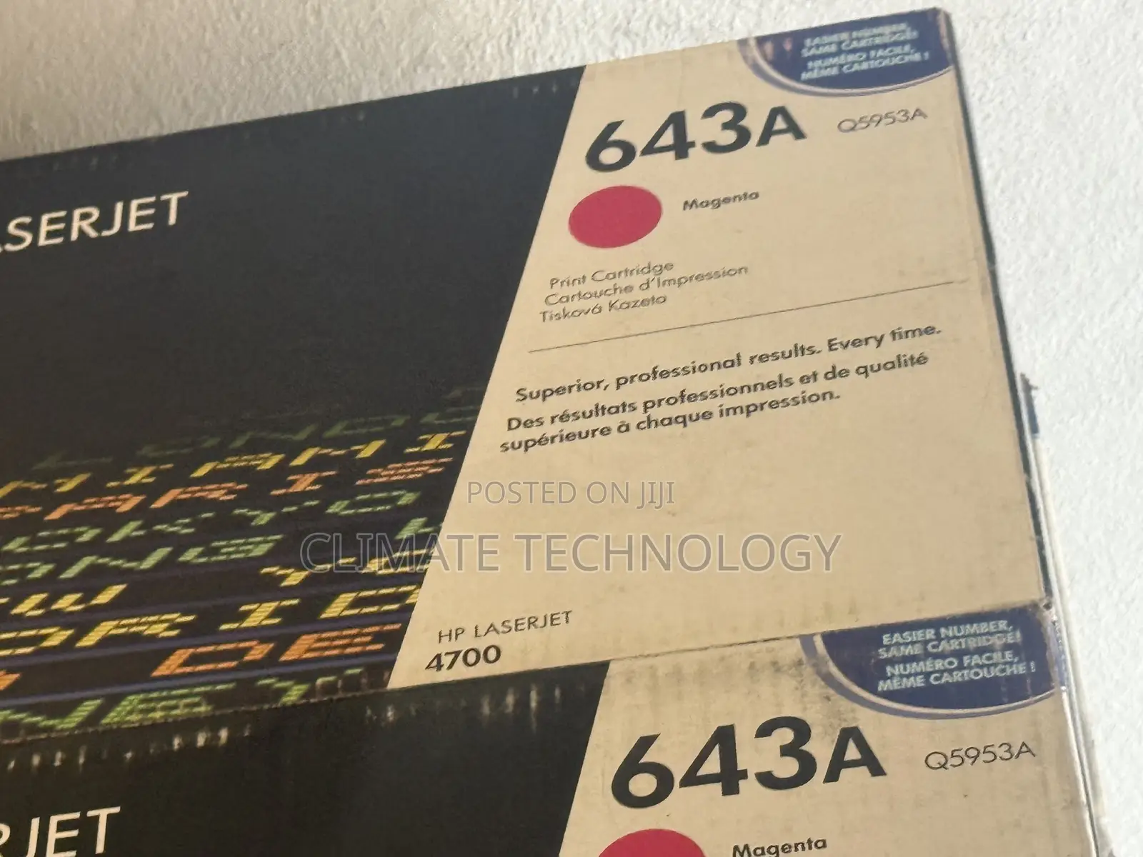 Hp 643a Genuine Toner