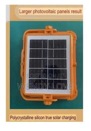 Portable Street Solar Rechargeable Lamp 3000w