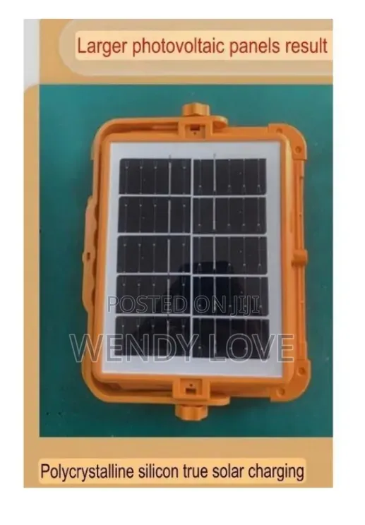 Portable Street Solar Rechargeable Lamp 3000w
