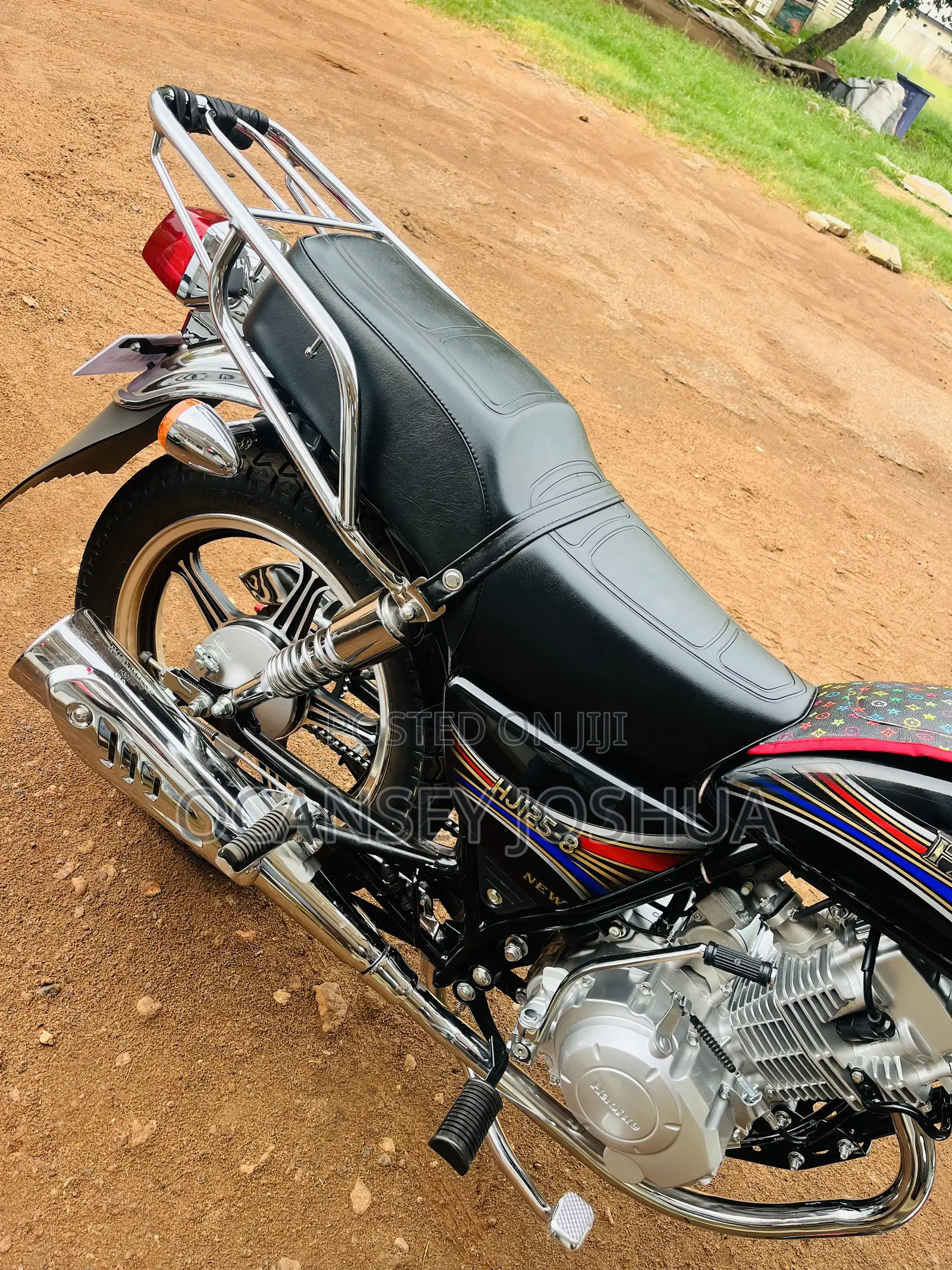 New Haojue HJ125-8K 2025 Black