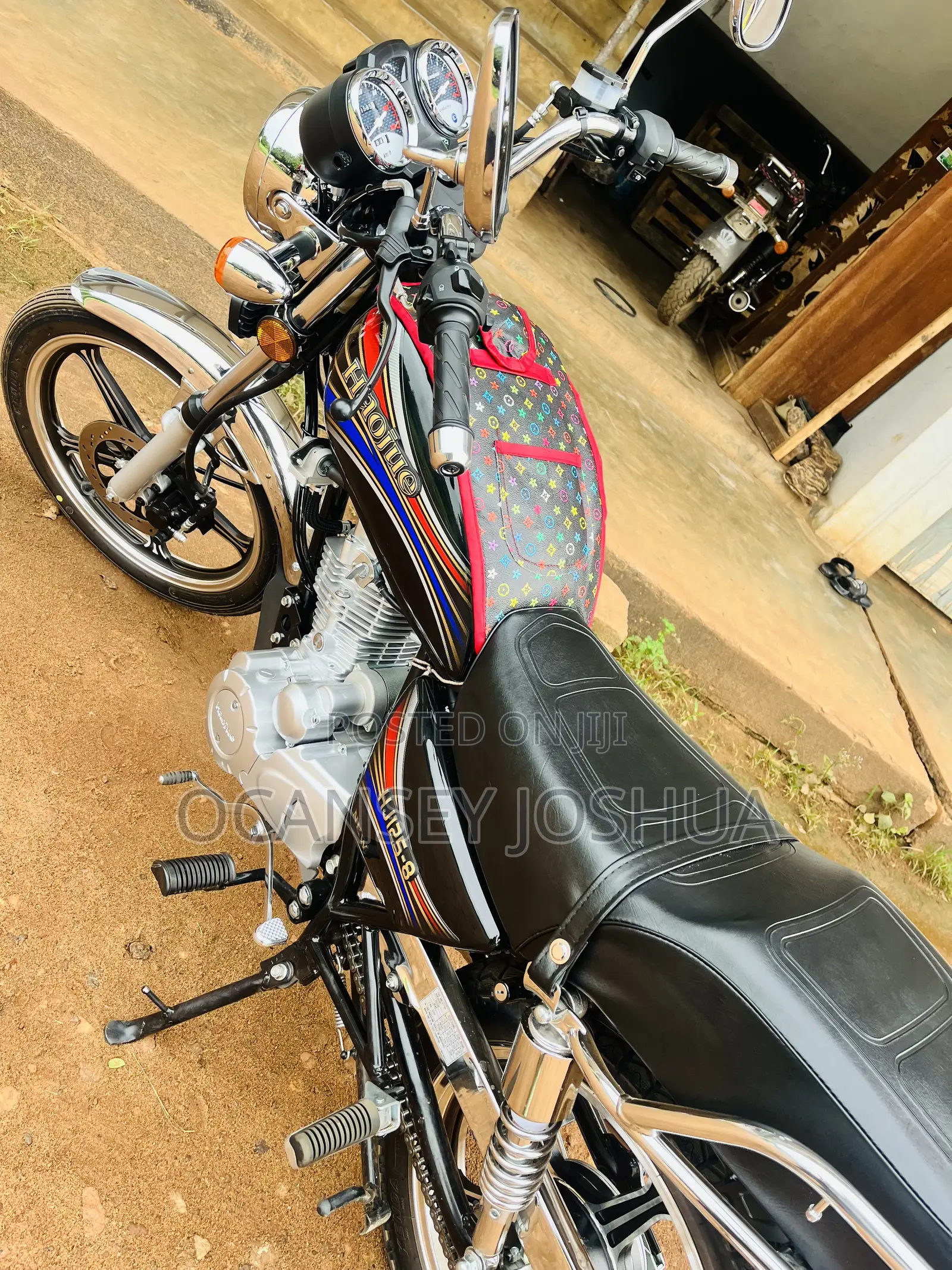 New Haojue HJ125-8K 2025 Black