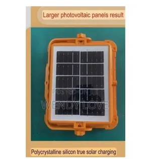 Portable Street Solar Rechargeable Lamp 3000w