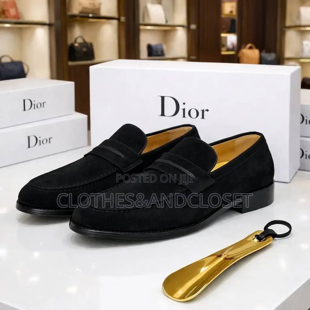 Black Suede Tassel Loafers