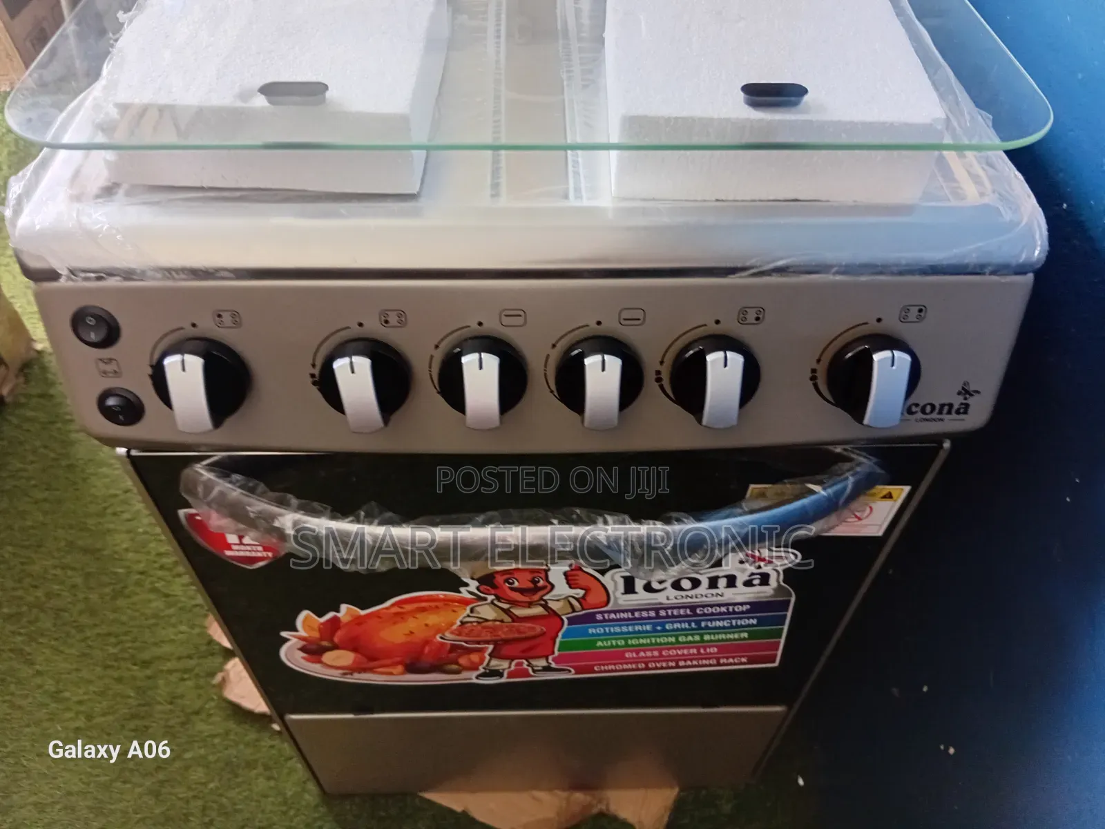 Icona Double Ring Gas Burner – Fast Heating System