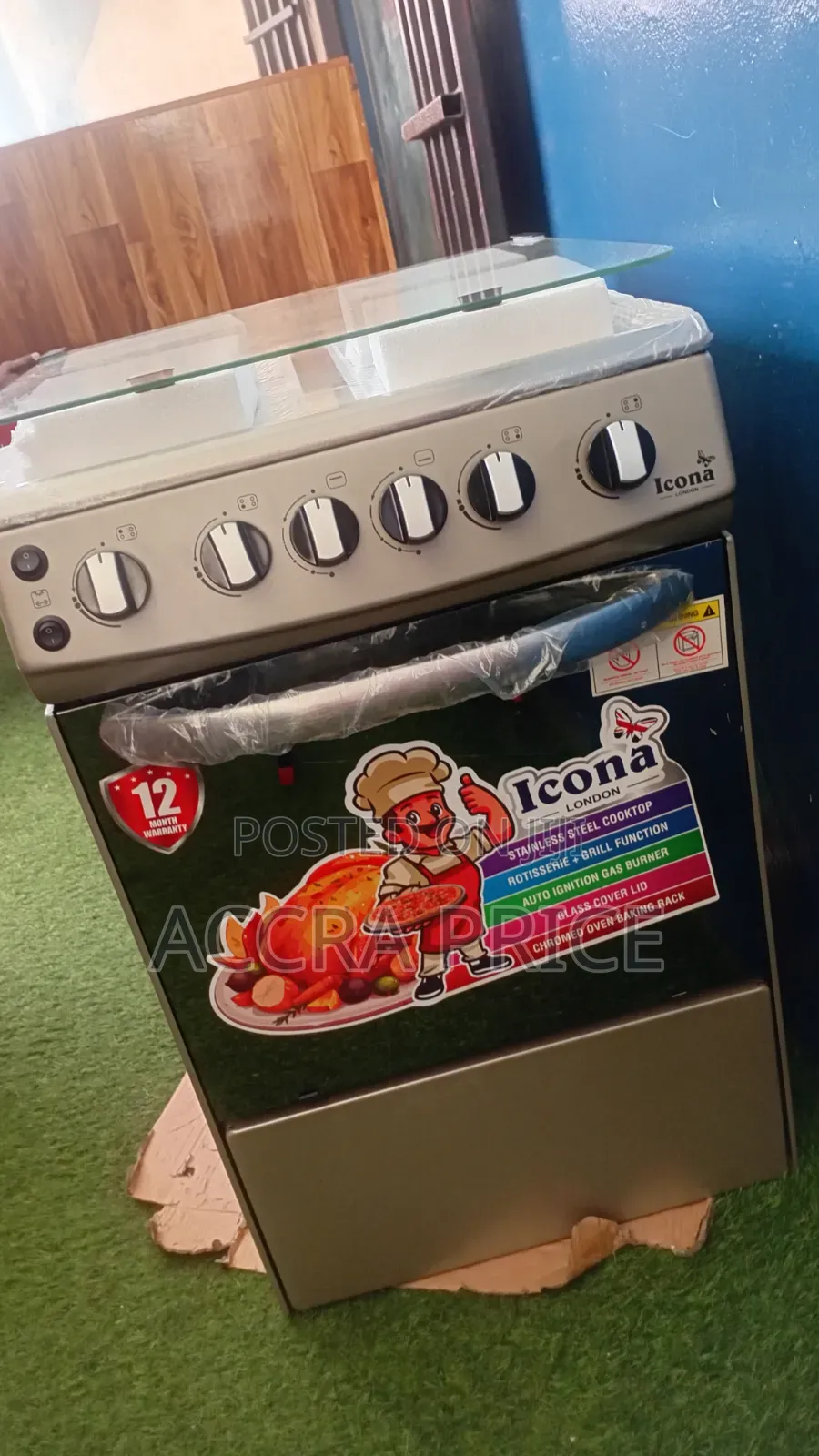 Relaxed Cook Gas Burners 50/50 Icona Gas Burner