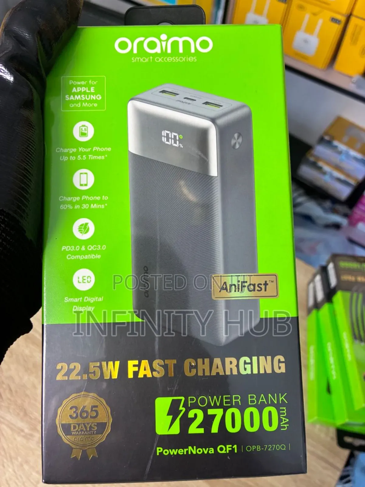 Oraimo 27000mah Power Bank