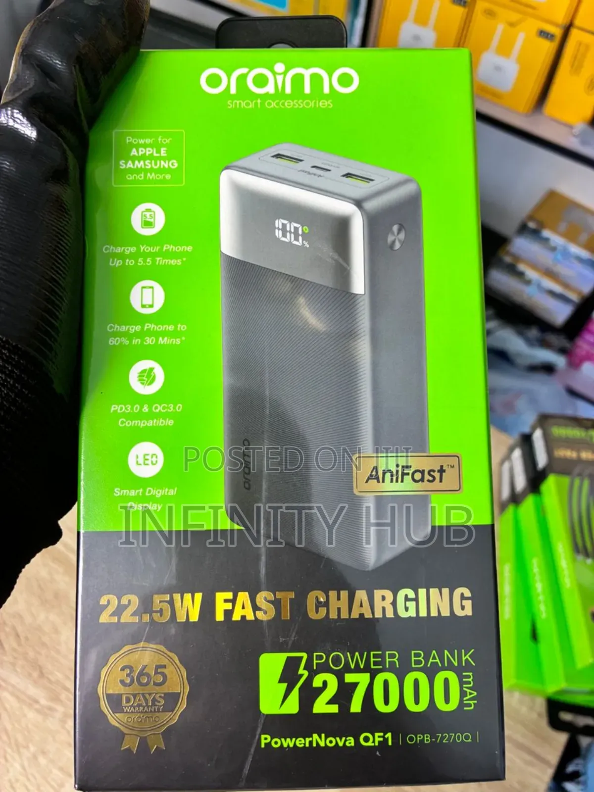 Oraimo 27000mah Power Bank