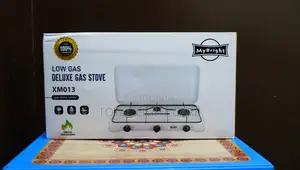 3 Burner Low Deluxe Gas Stove