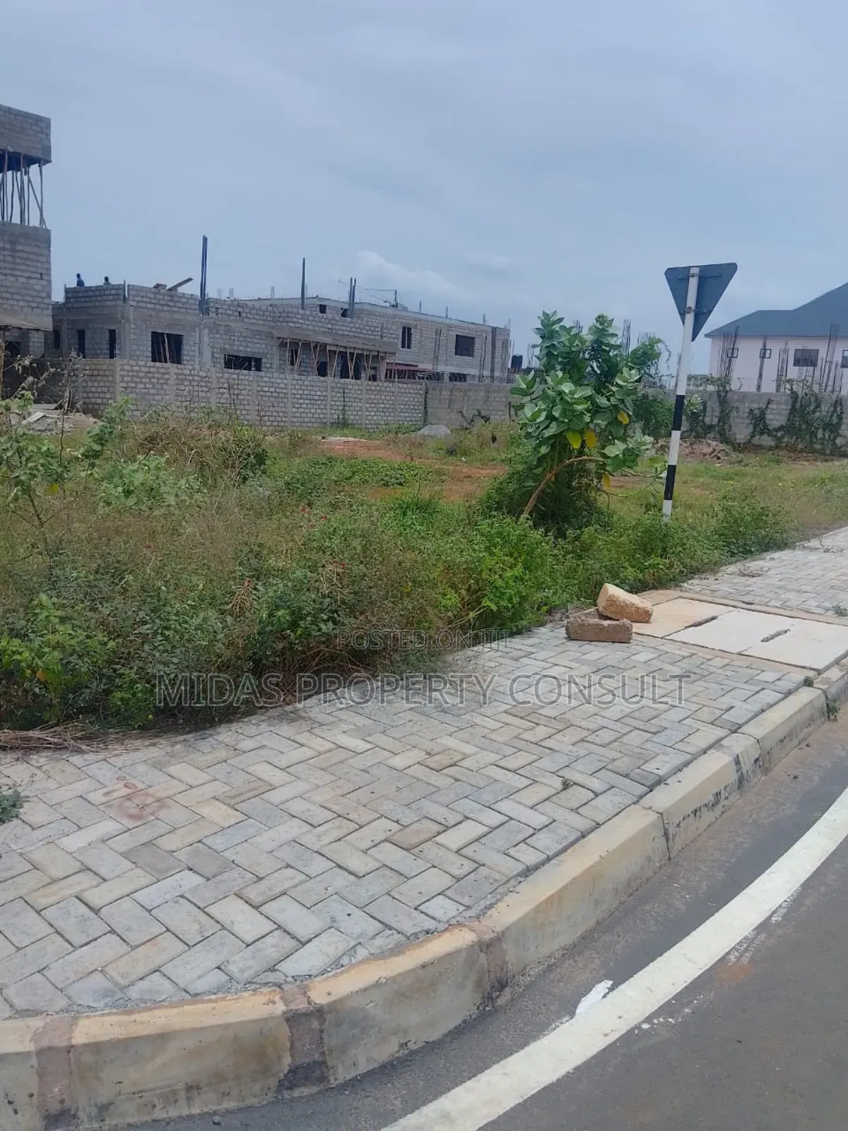A Plot of Land for Sale at Cantonment Au Village