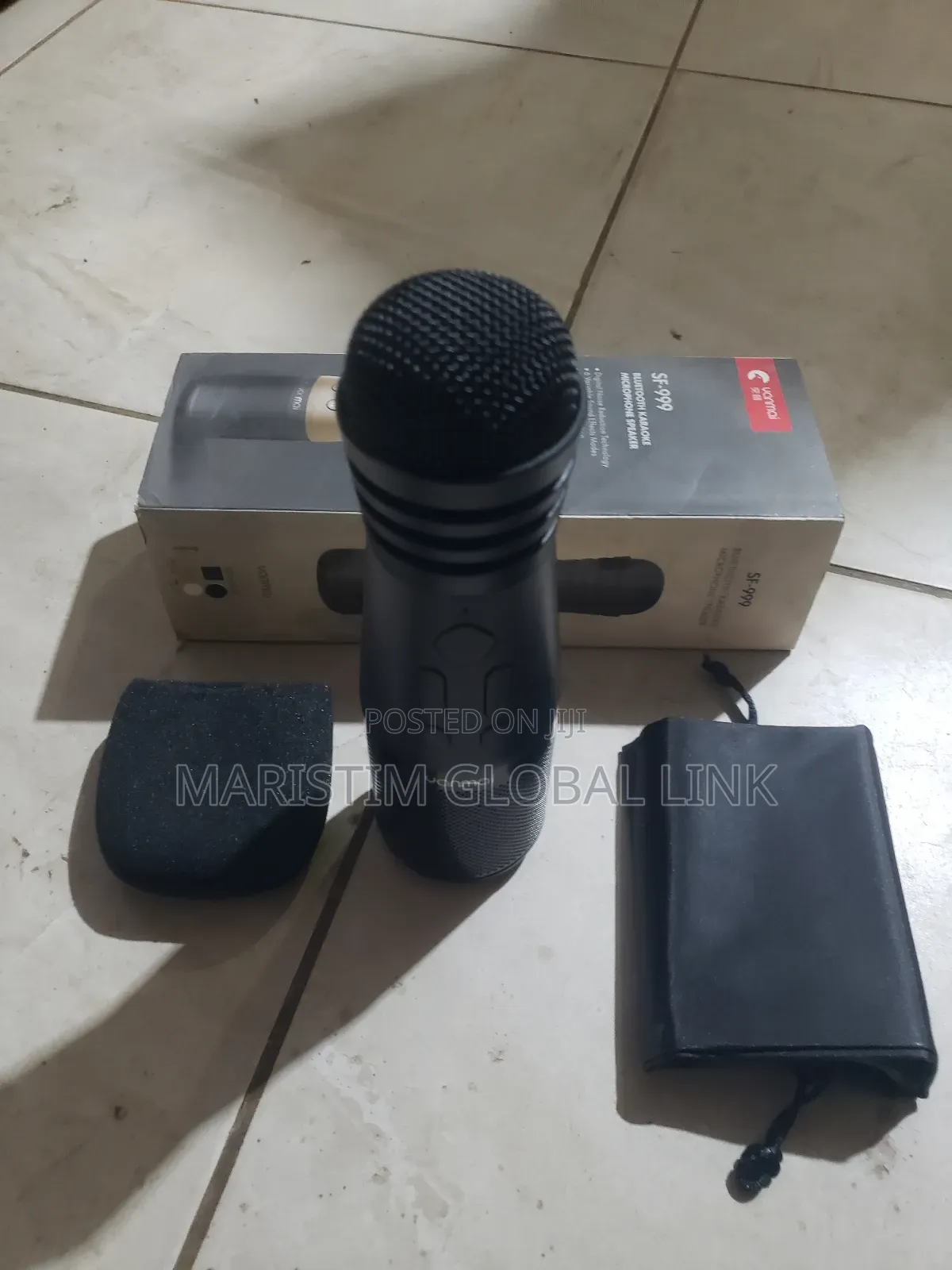 Sf-999 Bluetooth Karaoke Microphone Speaker
