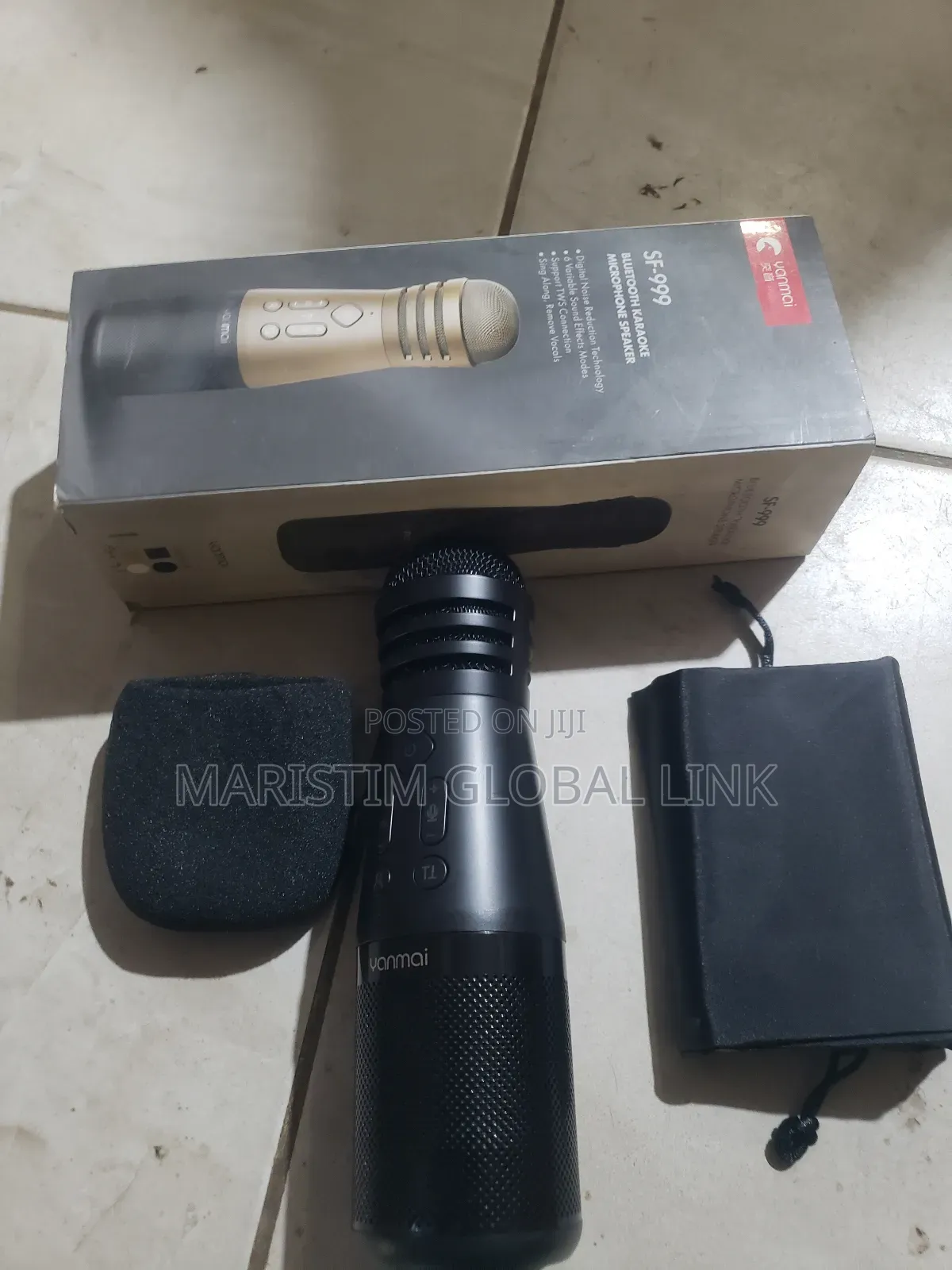 Sf-999 Bluetooth Karaoke Microphone Speaker