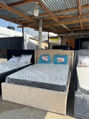 Home Used and Brand New Mattress With Bed