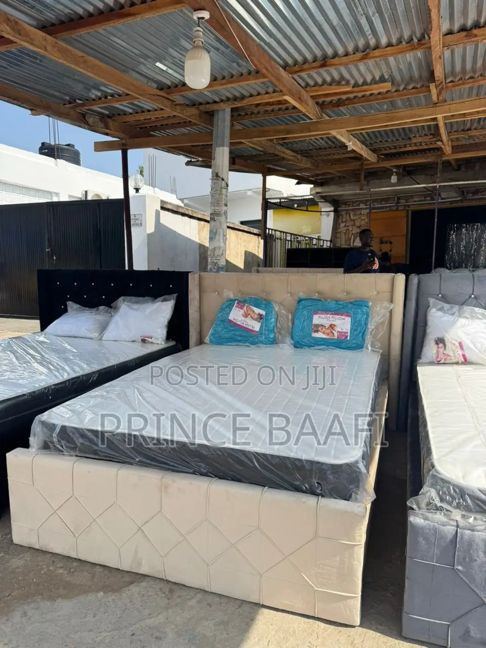 Home Used and Brand New Mattress With Bed