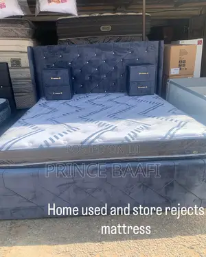 Home Used and Brand New Mattress With Bed