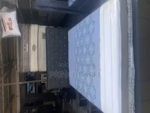 Home Used and Brand New Mattress With Bed