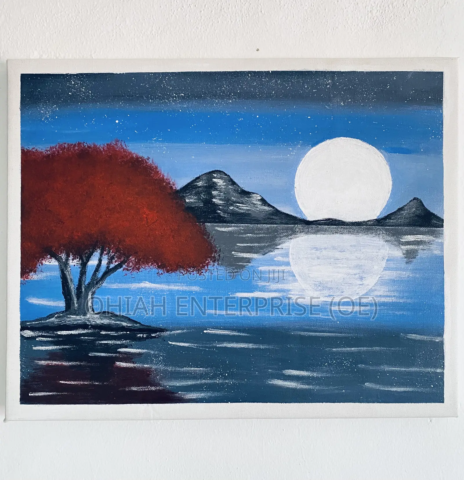 Hand-Painted Beautiful Art Piece
