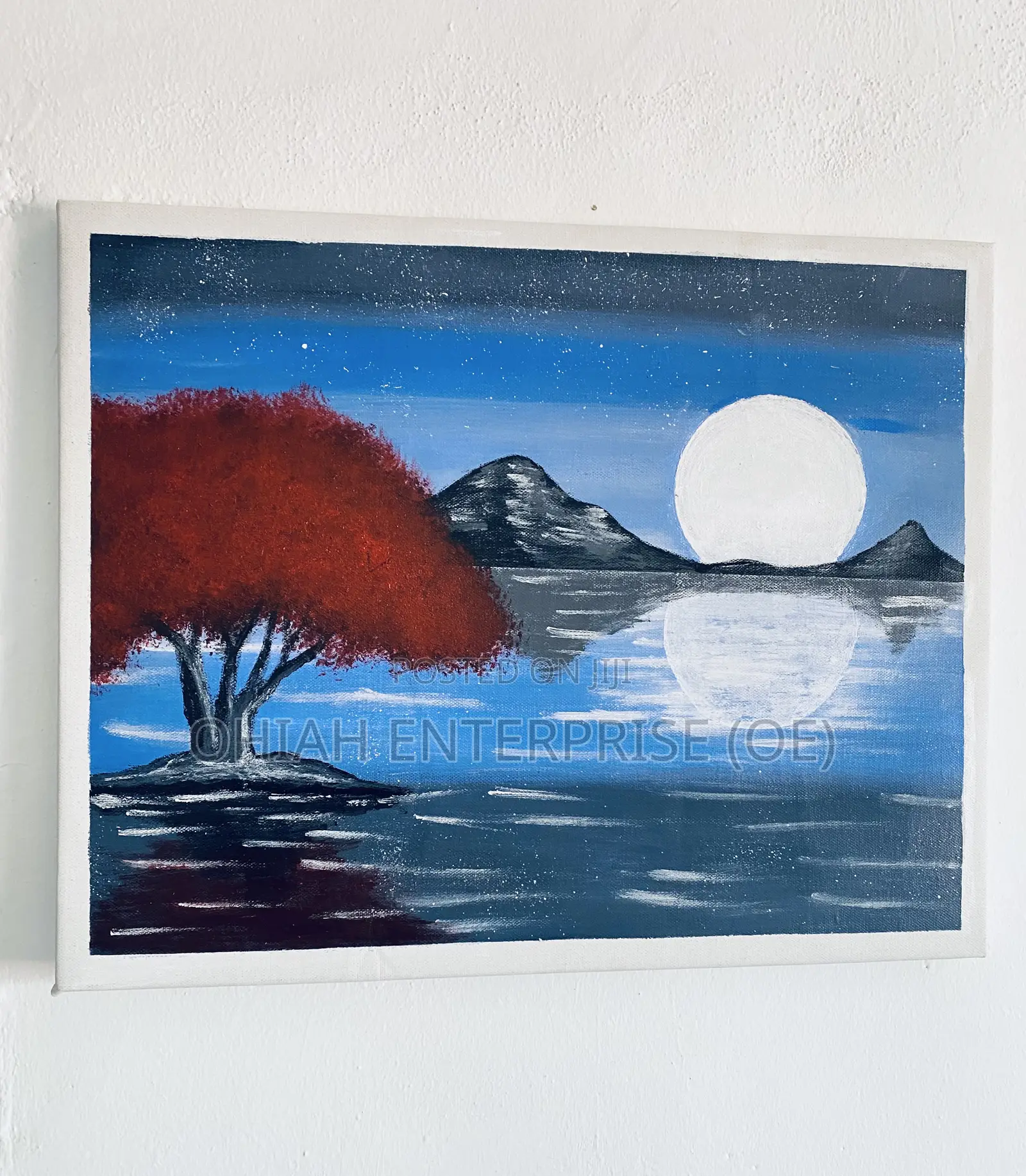 Hand-Painted Beautiful Art Piece