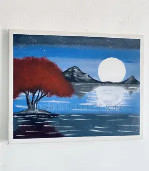 Hand-Painted Beautiful Art Piece