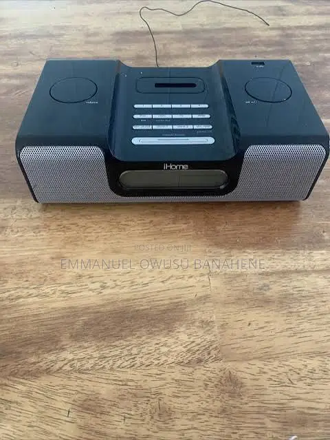Ihome Alarm Clock Radio Docking Station Model Ih5b