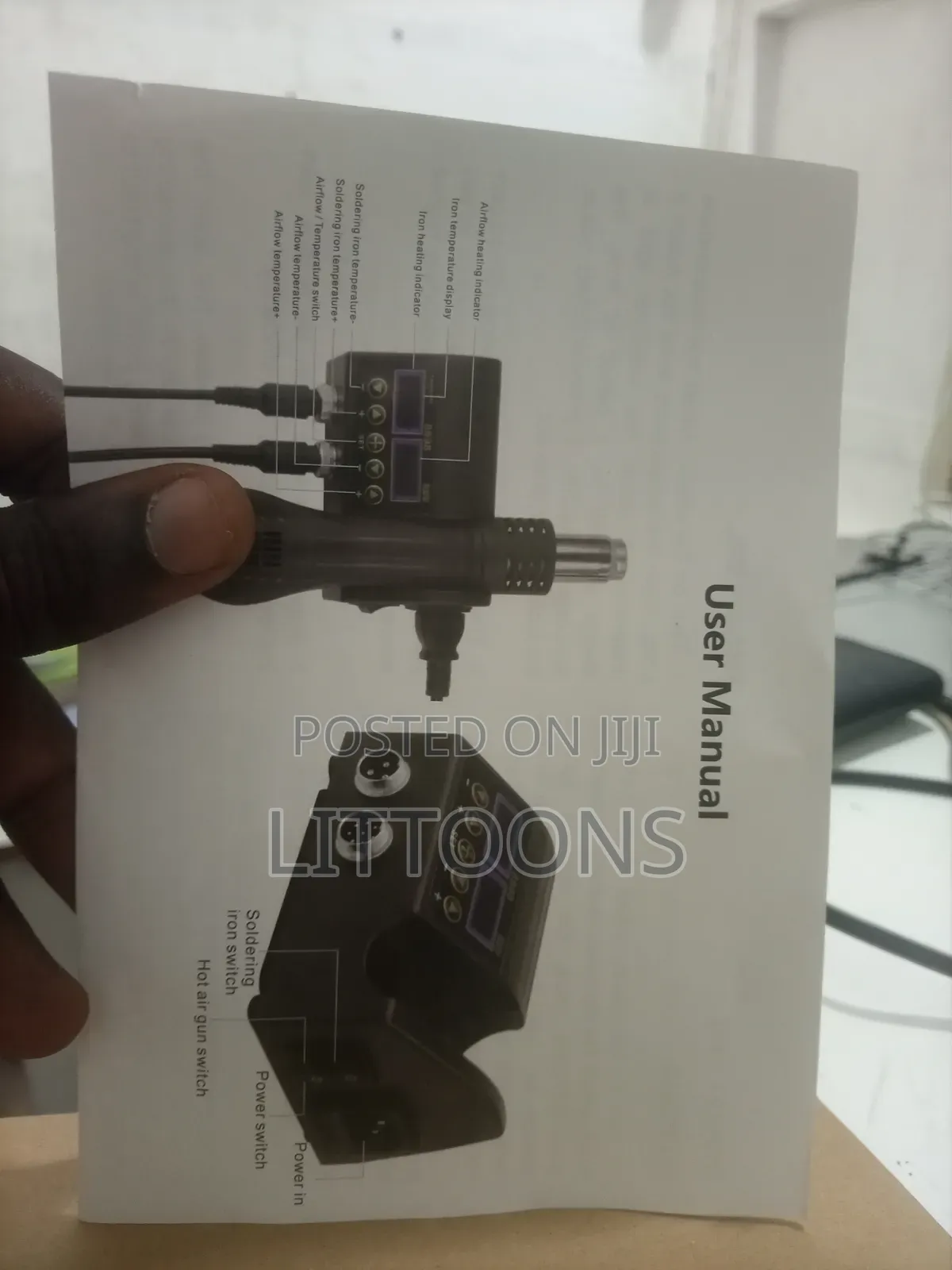 Hot Air Gun Soldering Iron