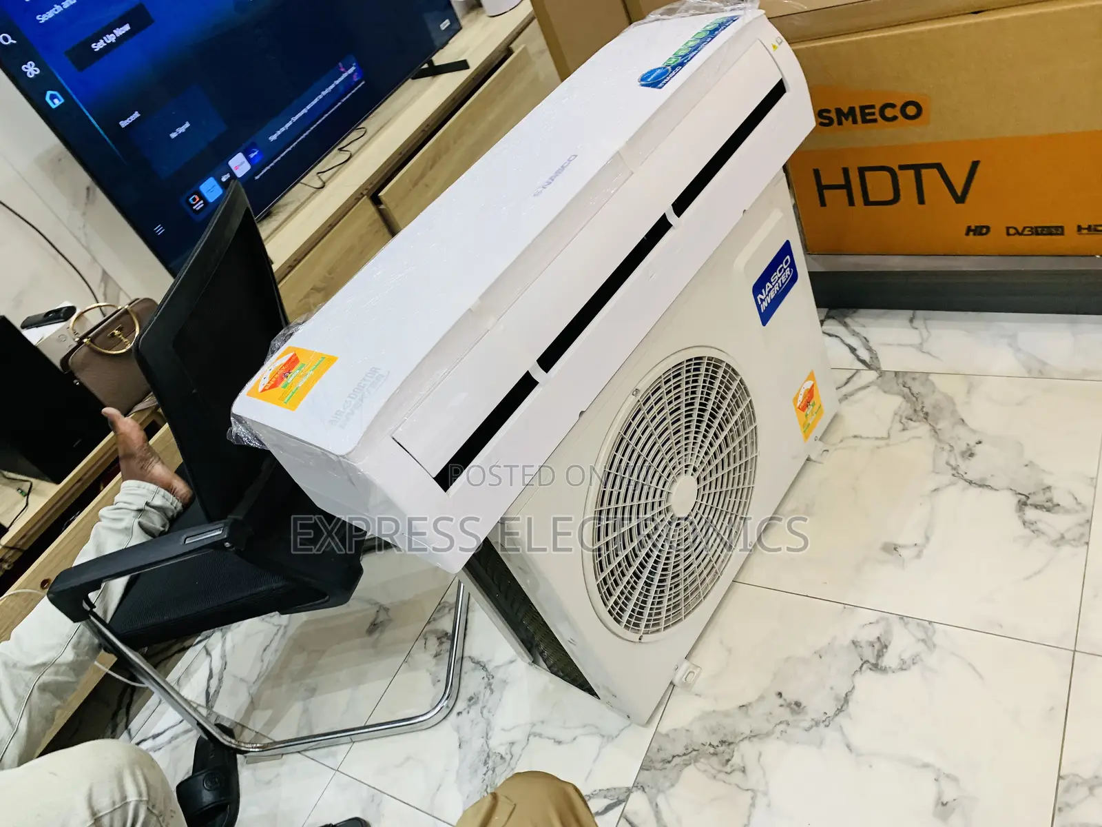 Durable Materials Nasco 1.5hp Split R410 Gas Inverter