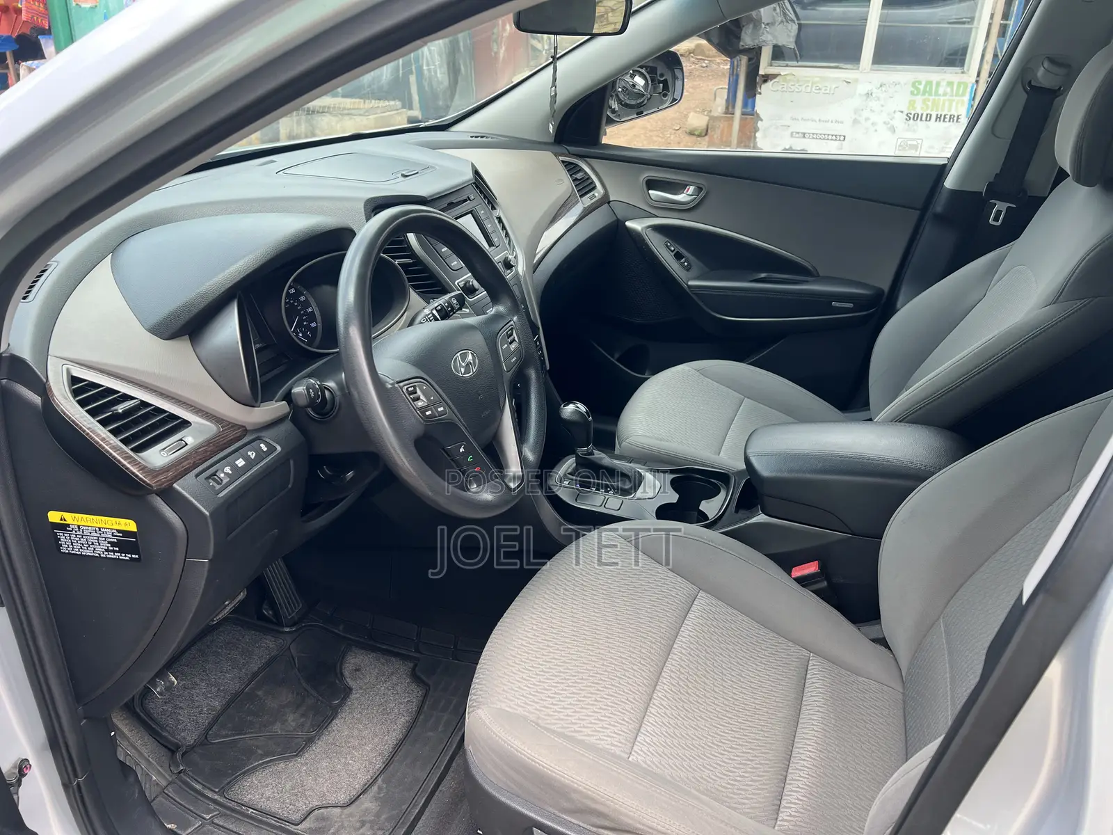 Hyundai Santa Fe 2017 Gray