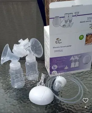 Double Electric Breast Pump With Bottle Lids – Easy Use Clean