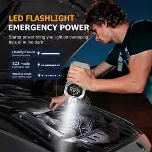 Multi Functional Lithium Starter and Compressor