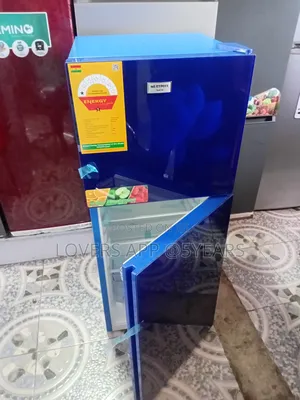 Westpool Blue Flower Fridge, 108l Blue Spark Fridge.