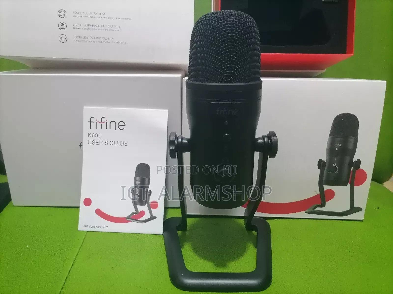 Usb Condenser Microphone
Fifine -