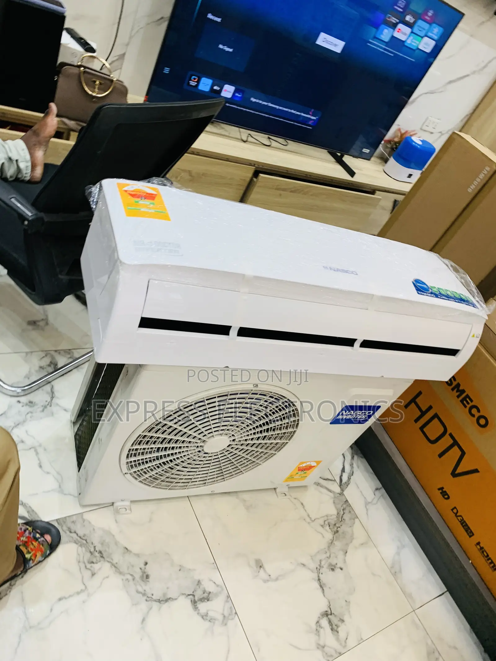 Quality Air Flow White Inverter Nasco 1.5hp