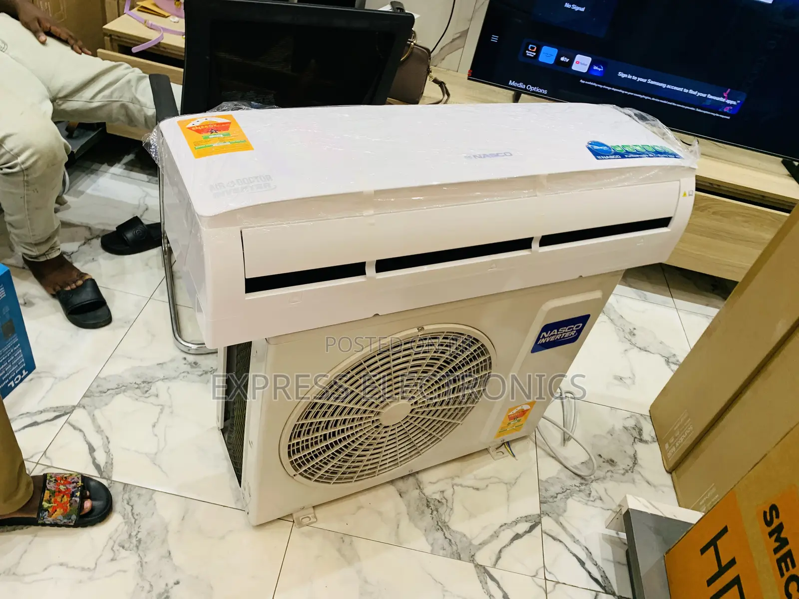Fantastic Sleek Inverter Air Conditioner Nasco 2.0hp Split