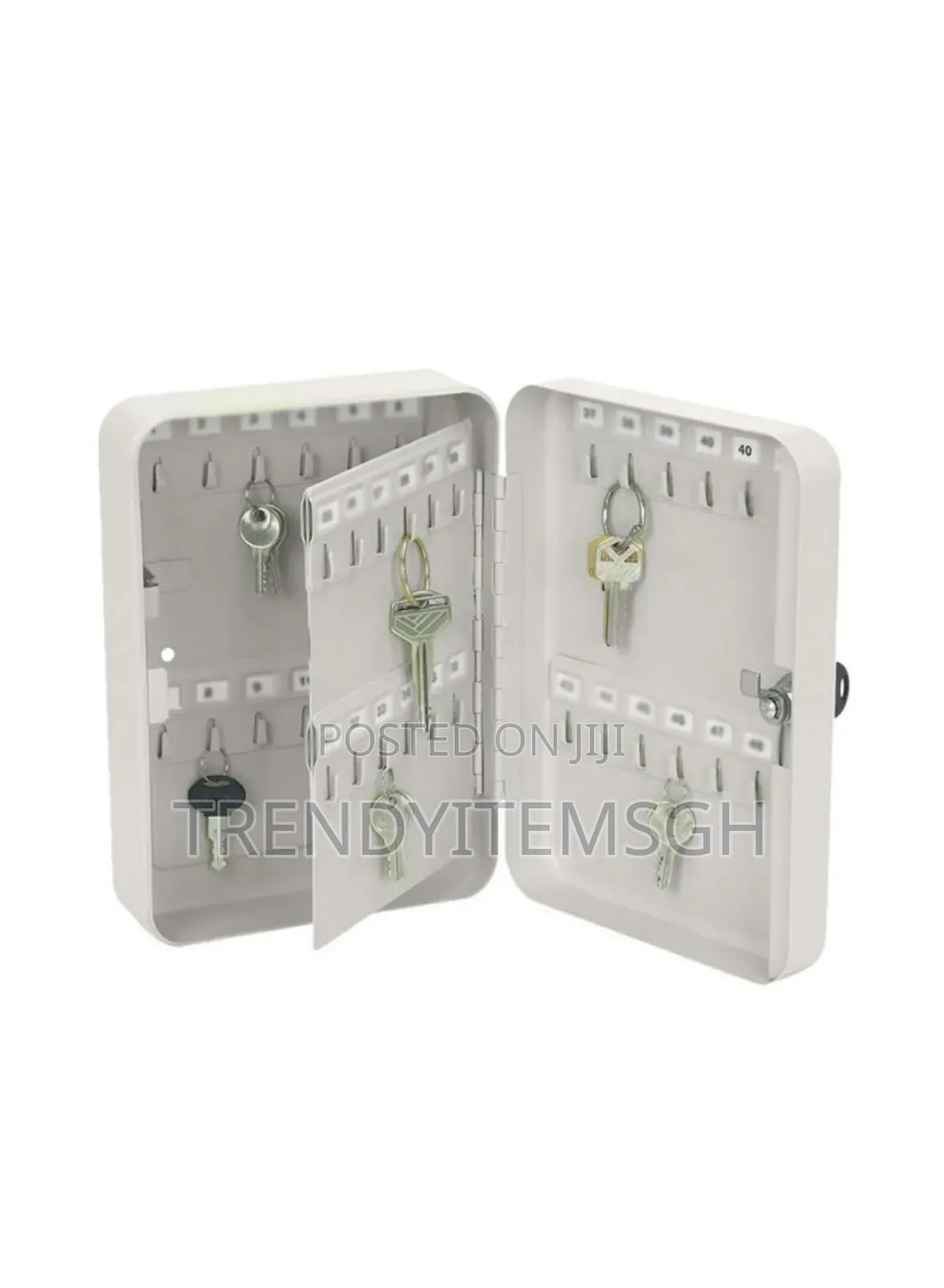 40 Keys Holder Metal Box With 2 Keys