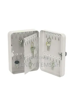 40 Keys Holder Metal Box With 2 Keys