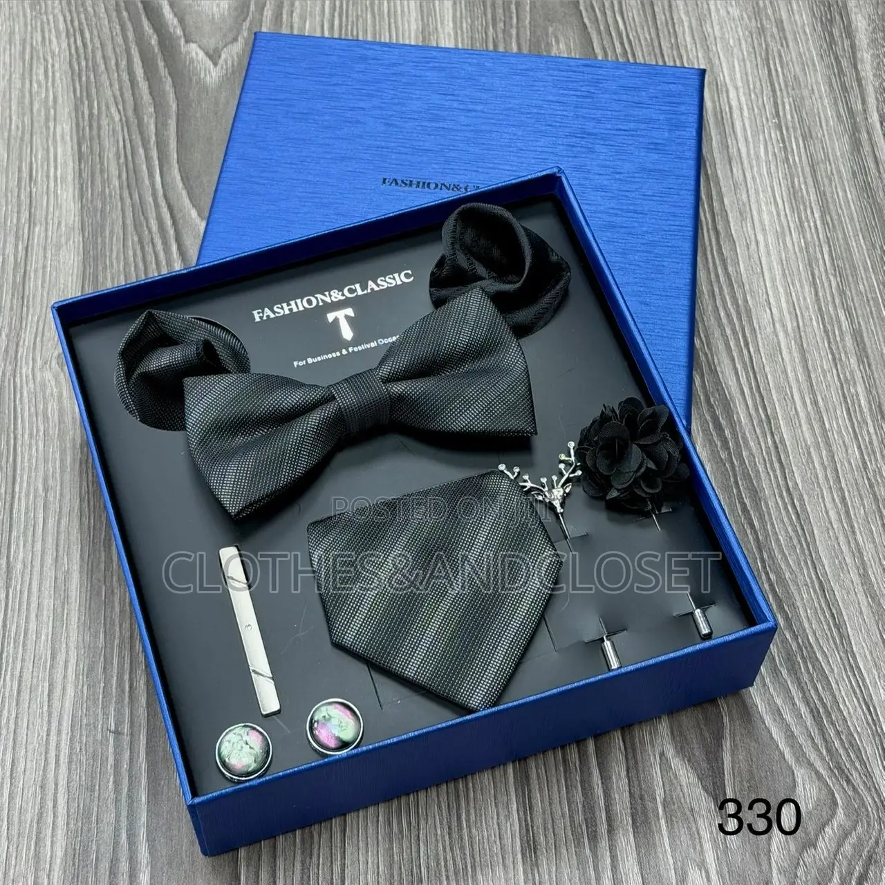 Fashion Classic Men's Formal Accessory Gift Set