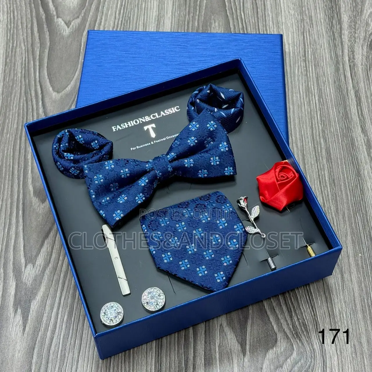 Fashion Classic Men's Formal Accessory Gift Set