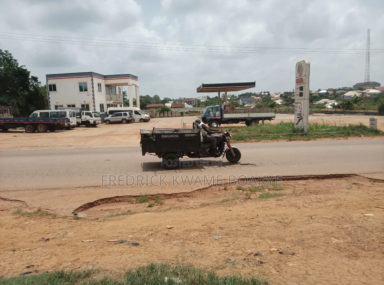 Filling Station for Sale at Abuakwa