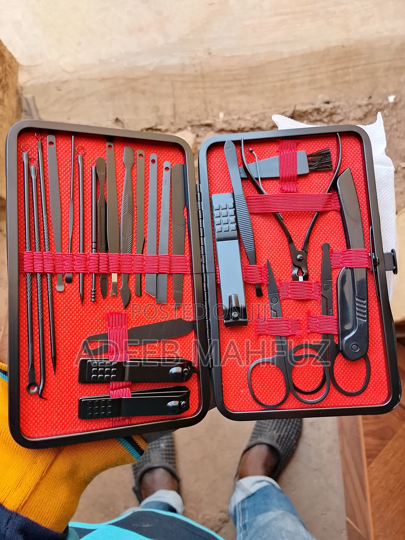 24 PCS Nail Clippers Manicure Set
