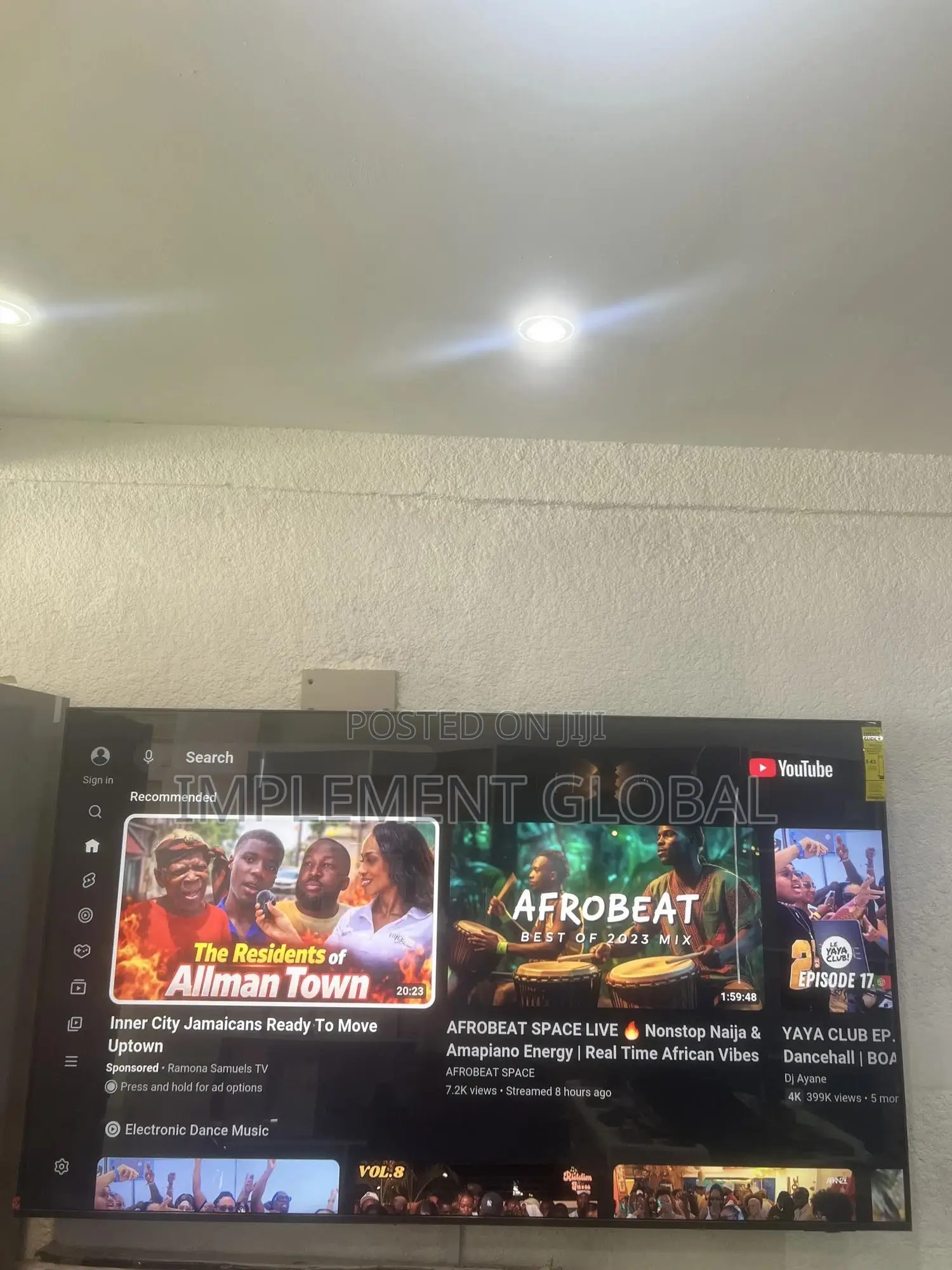 75” Samsung Uhd Tv