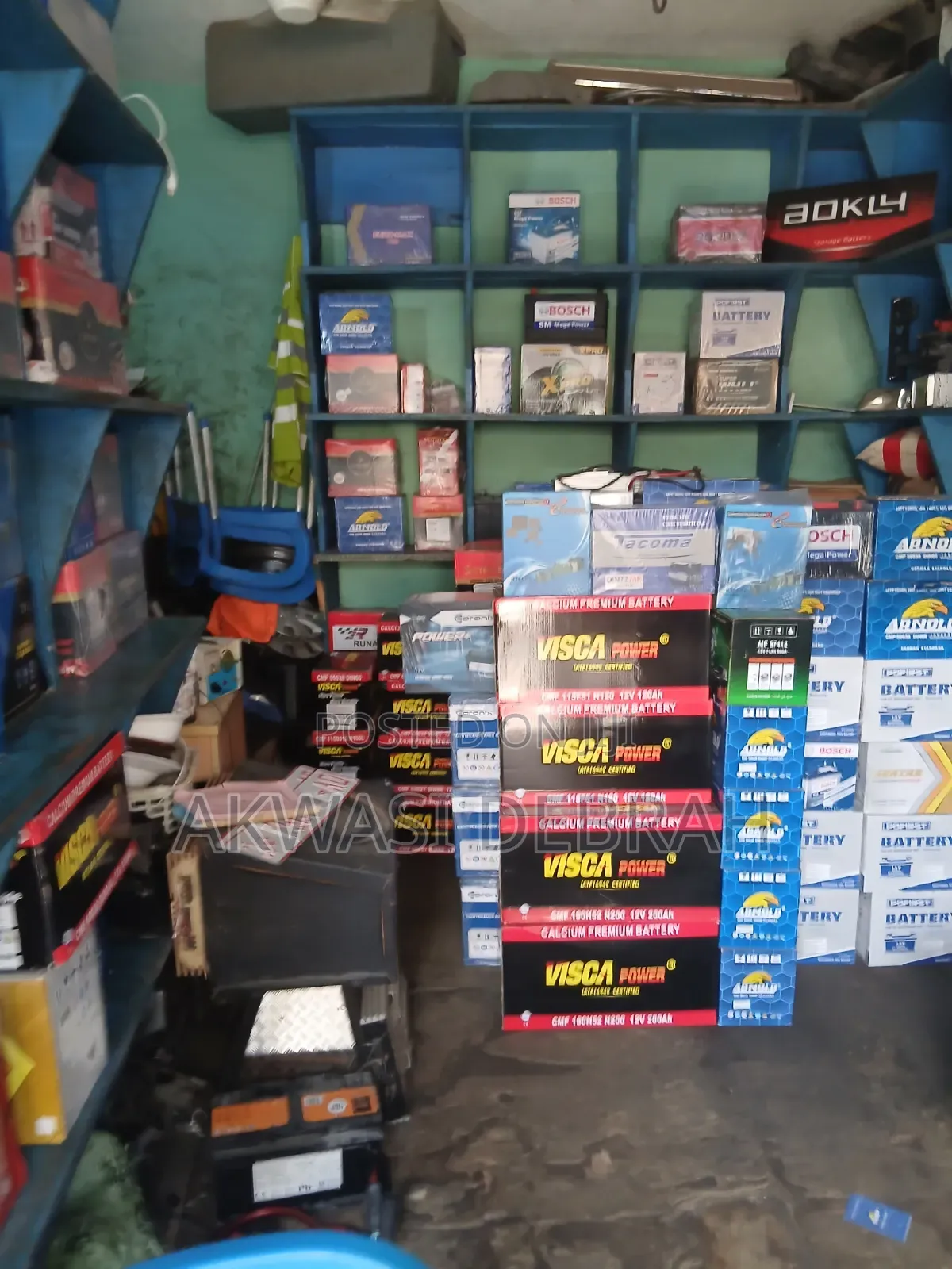 Original Visca Cars Batteries 17 Plate for All Cars