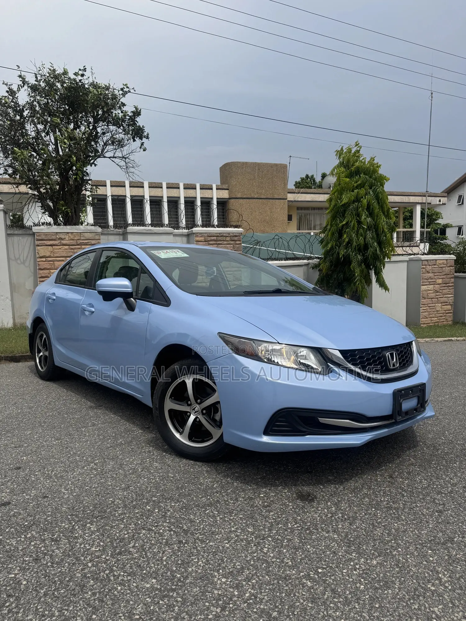 Honda Civic EX 4dr Sedan (1.8L 4cyl CVT) 2015 Blue