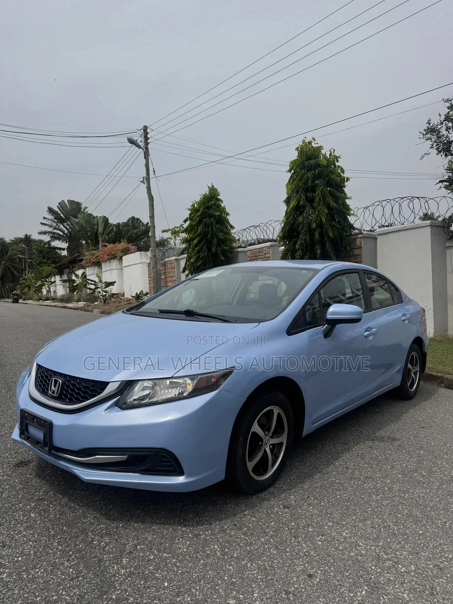 Honda Civic EX 4dr Sedan (1.8L 4cyl CVT) 2015 Blue