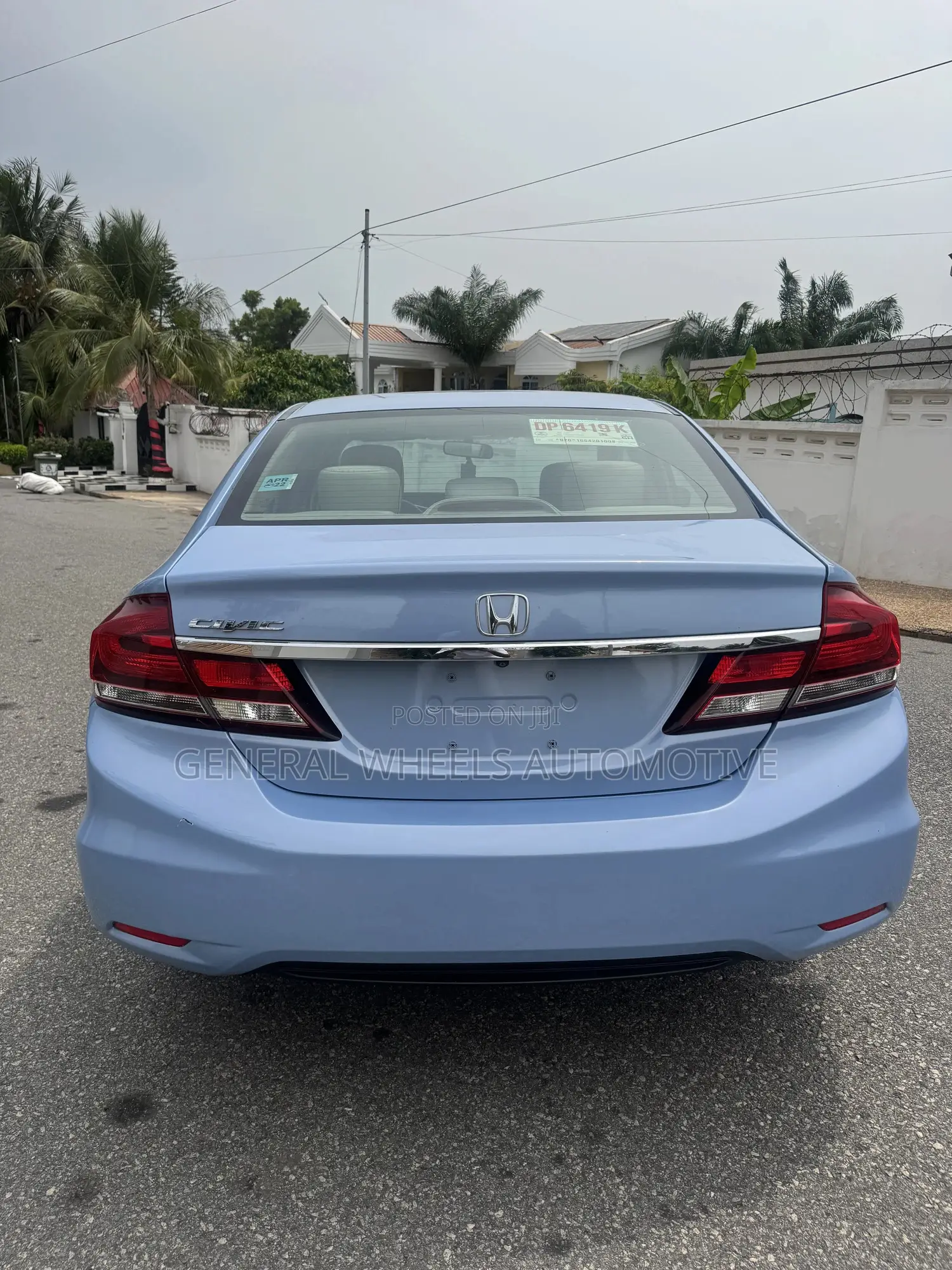 Honda Civic EX 4dr Sedan (1.8L 4cyl CVT) 2015 Blue