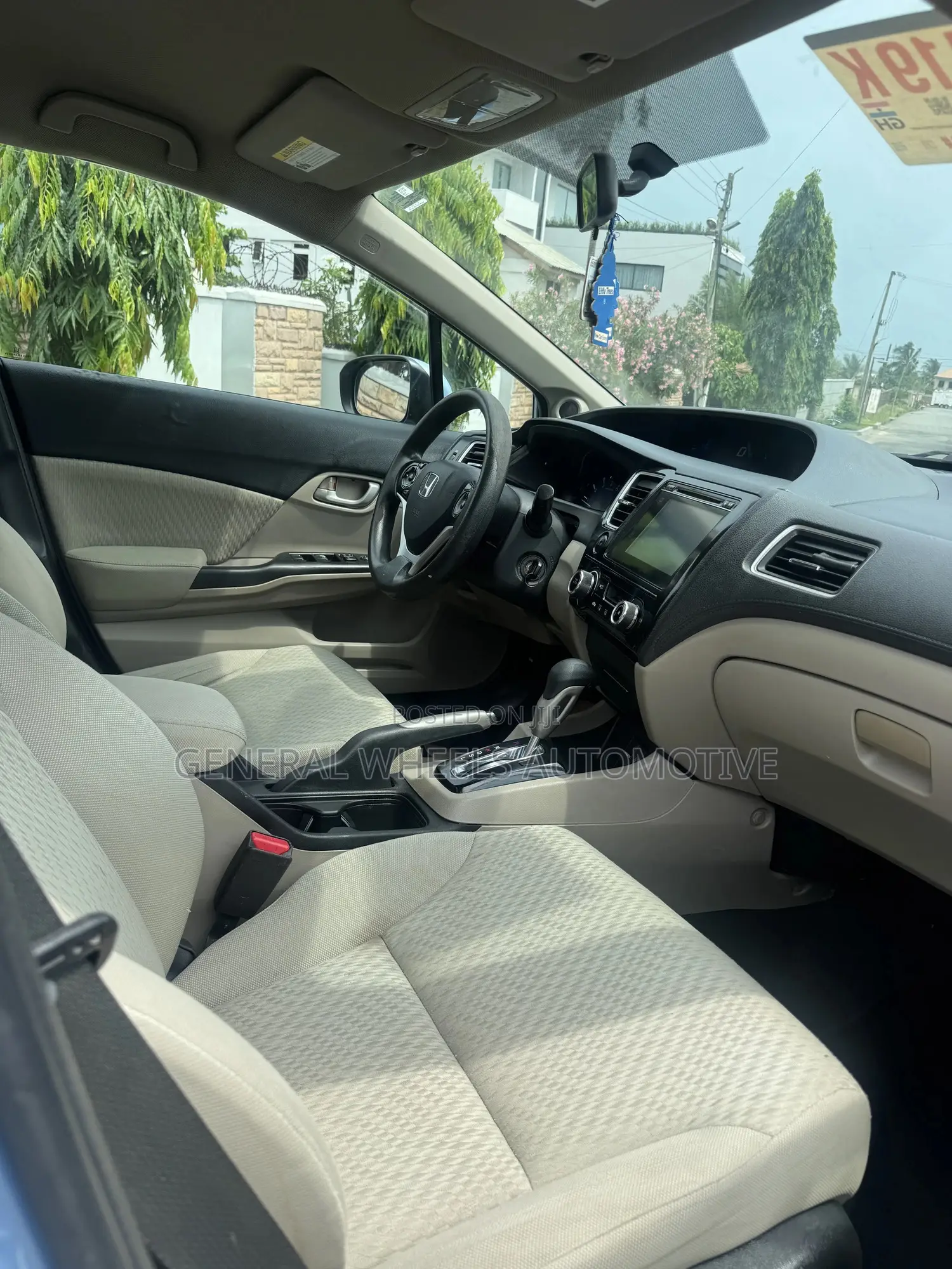 Honda Civic EX 4dr Sedan (1.8L 4cyl CVT) 2015 Blue