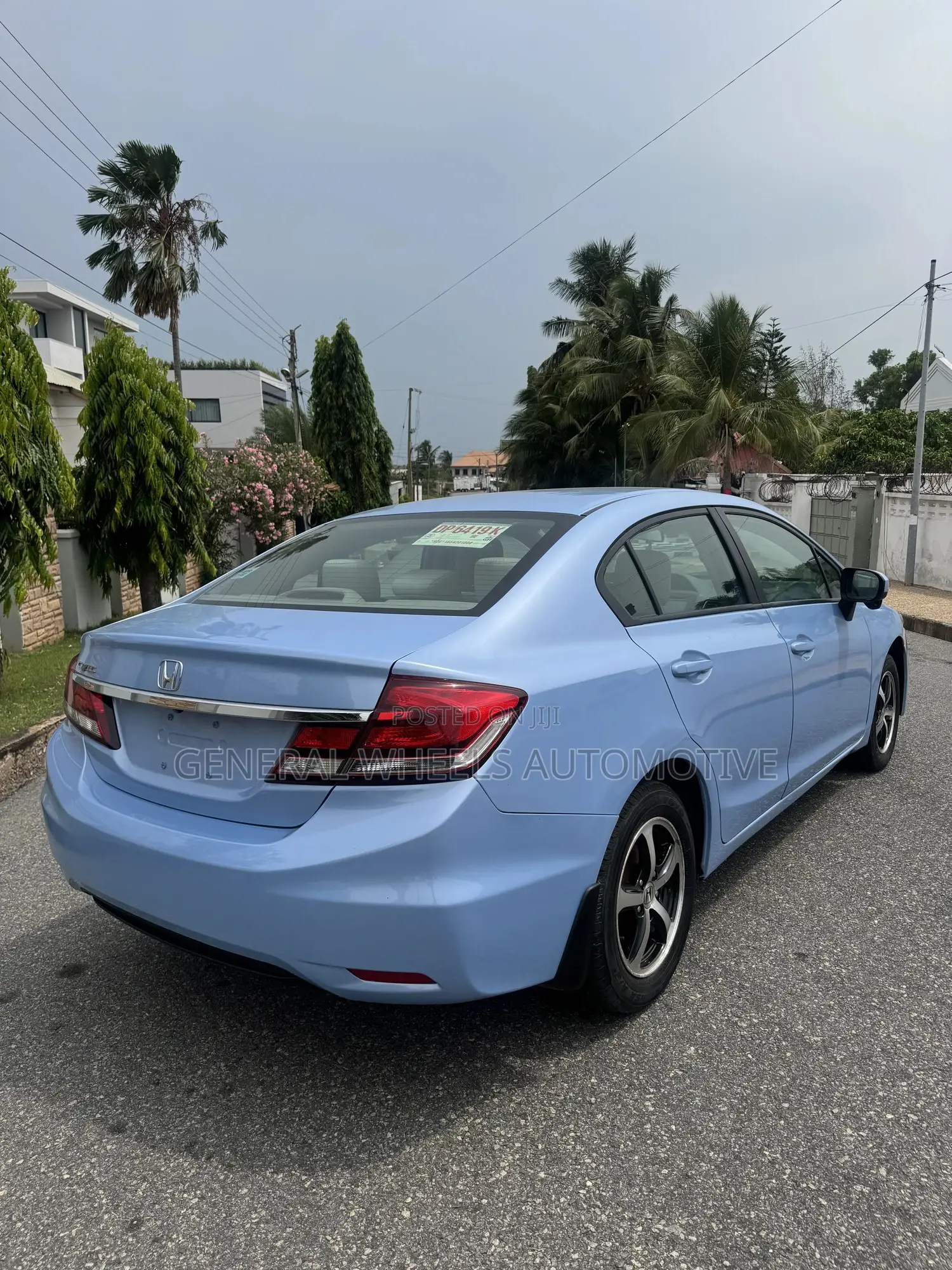 Honda Civic EX 4dr Sedan (1.8L 4cyl CVT) 2015 Blue