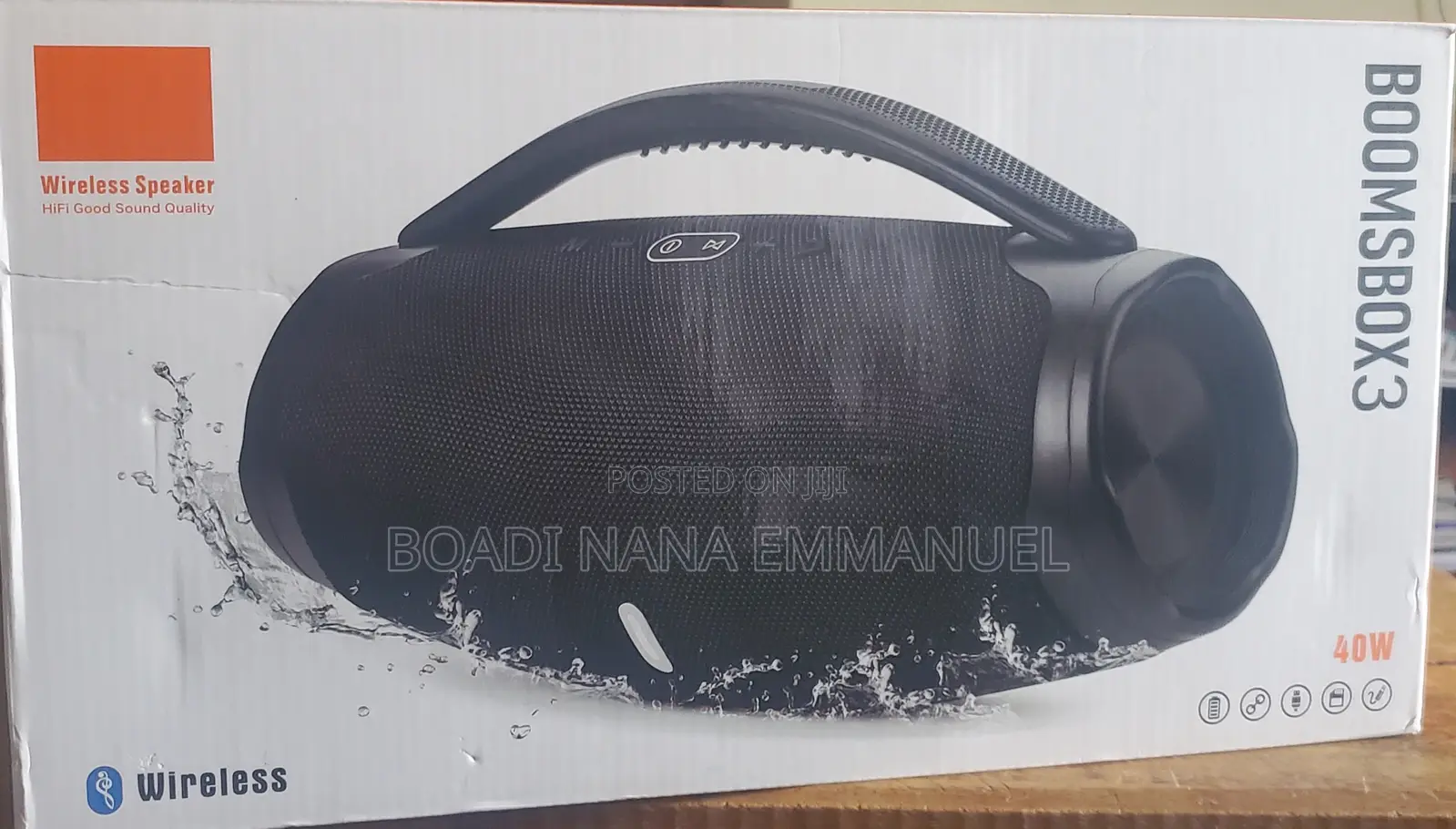 Boomsbox3 Wireless Speaker