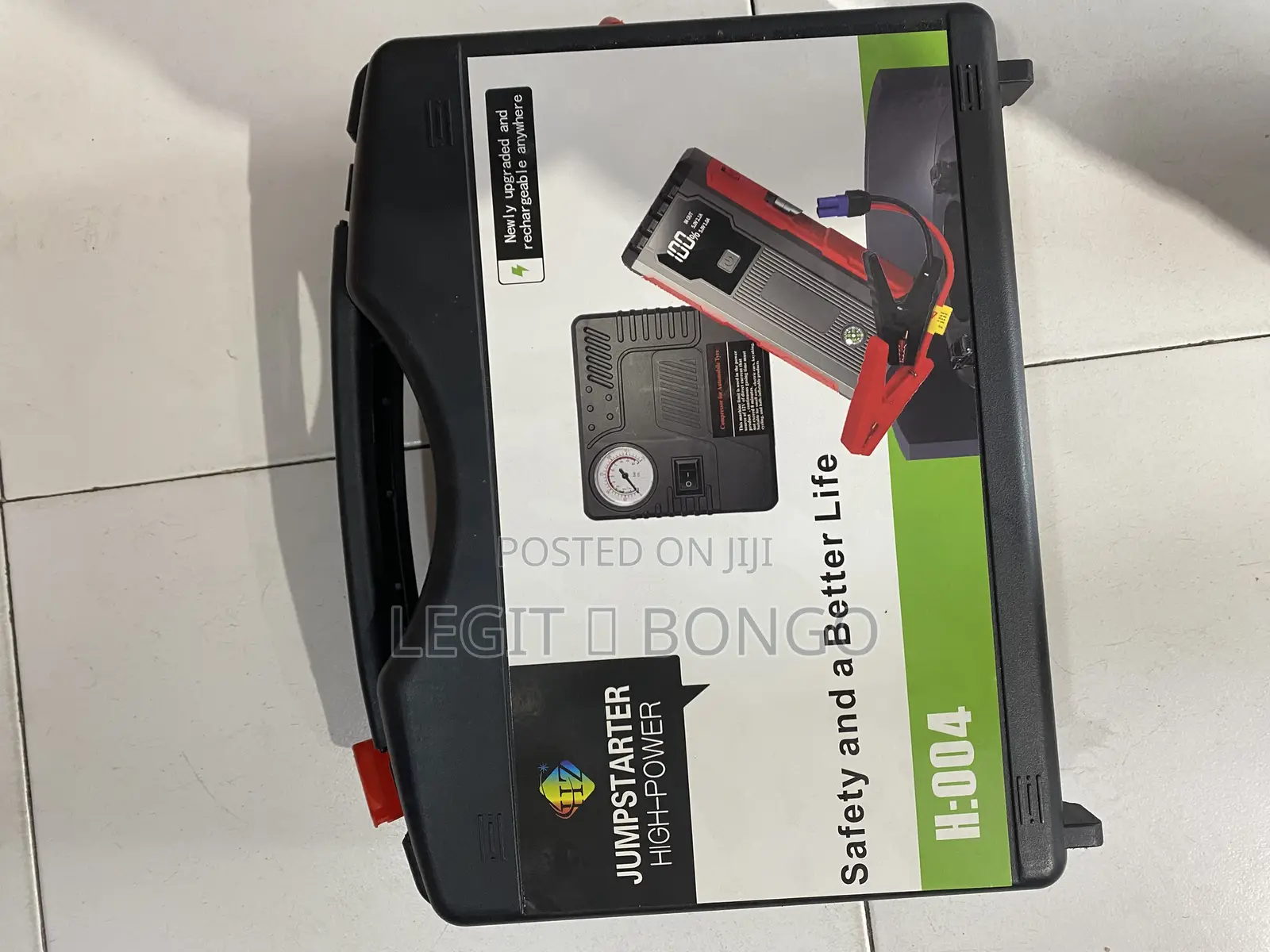 Jumper Starter + Tyre Pump