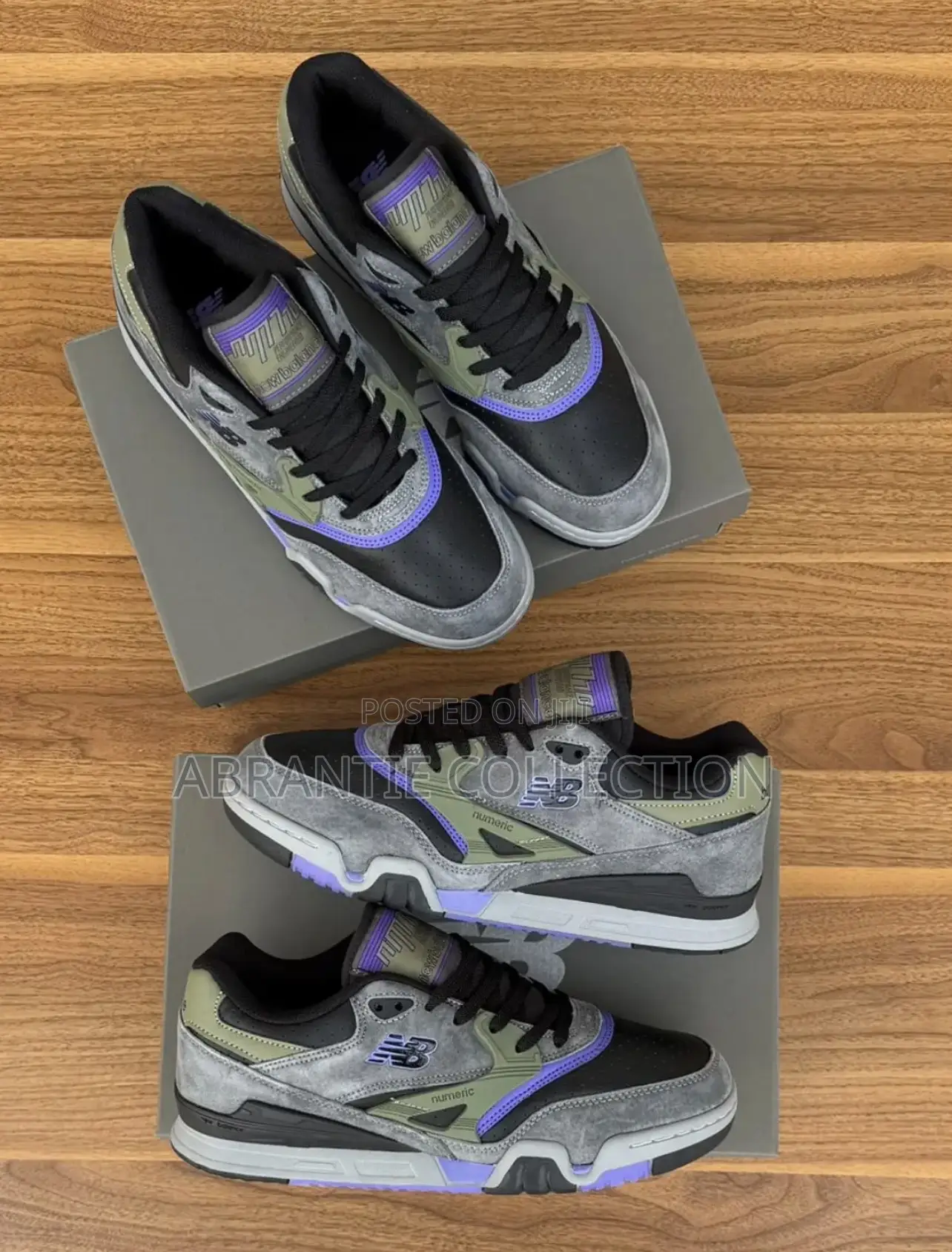 New Balance Numeric 770 Charcoal/Purple